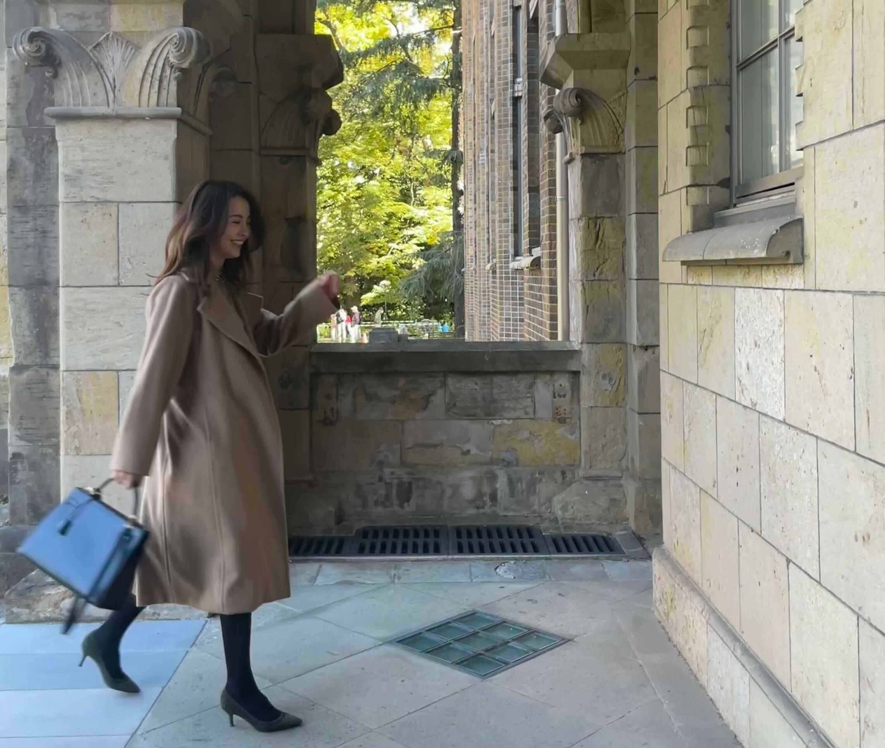 Woman at univeristy